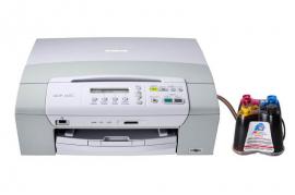 МФУ Brother DCP-165C с СНПЧ и чернилами МФУ Brother DCP-165C с СНПЧ и чернилами