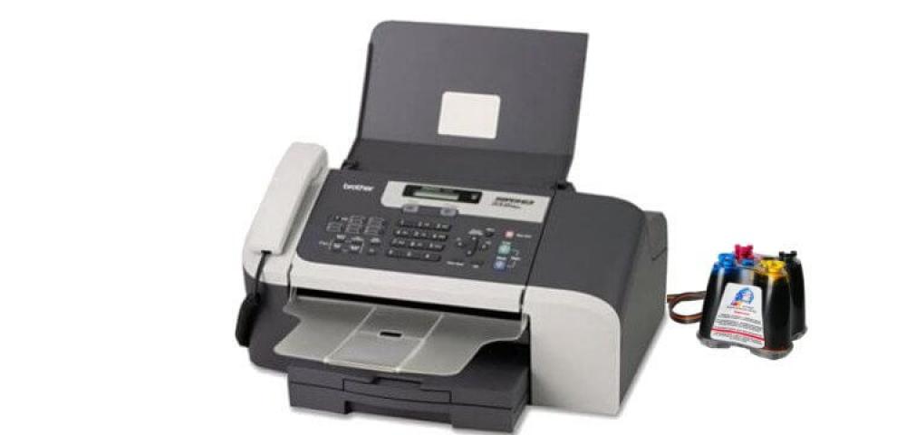 изображение МФУ Brother INTELLIFAX-1860C с СНПЧ и чернилами - изображение 1