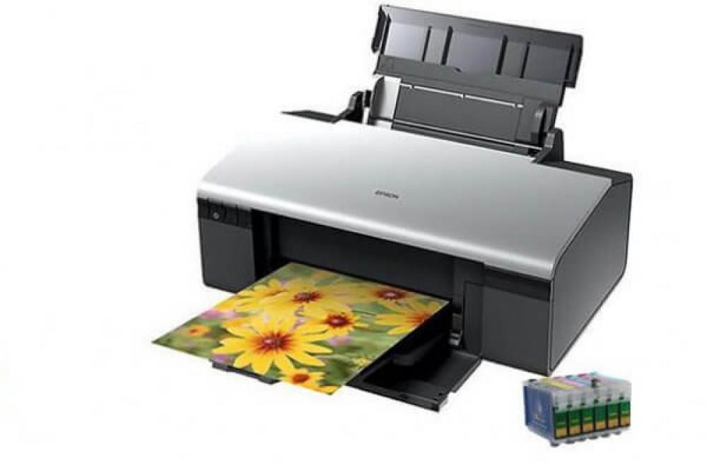 изображение Цветной принтер Epson Stylus Photo R290 с ПЗК и чернилами - изображение 1