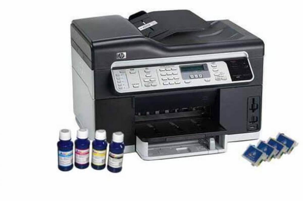 МФУ HP OfficeJet L7500 с перезаправляемыми картриджами изображение Казахстан - изображение 1