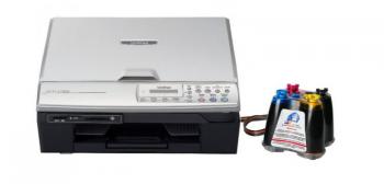 МФУ Brother DCP 110C с СНПЧ и чернилами МФУ Brother DCP 110C с СНПЧ и чернилами