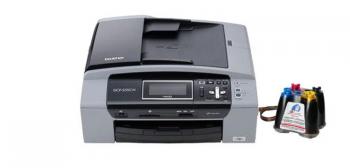 МФУ Brother DCP 535CN с СНПЧ и чернилами