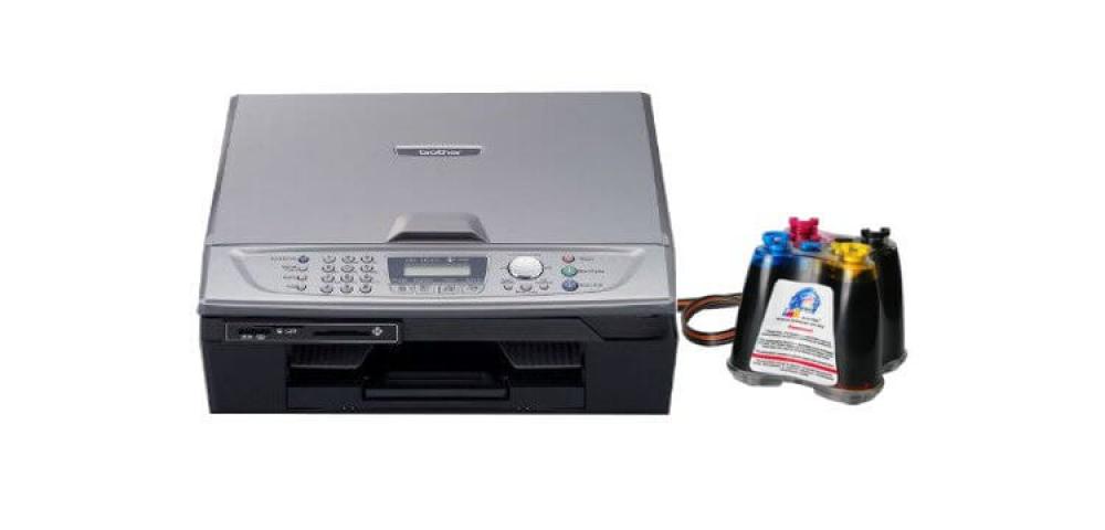 изображение МФУ Brother MFC 410CN с СНПЧ и чернилами - изображение 1