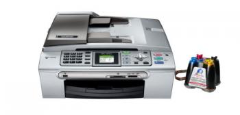 МФУ Brother MFC 465CN с СНПЧ и чернилами