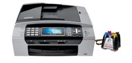 МФУ Brother MFC 490CN с СНПЧ и чернилами МФУ Brother MFC 490CN с СНПЧ и чернилами