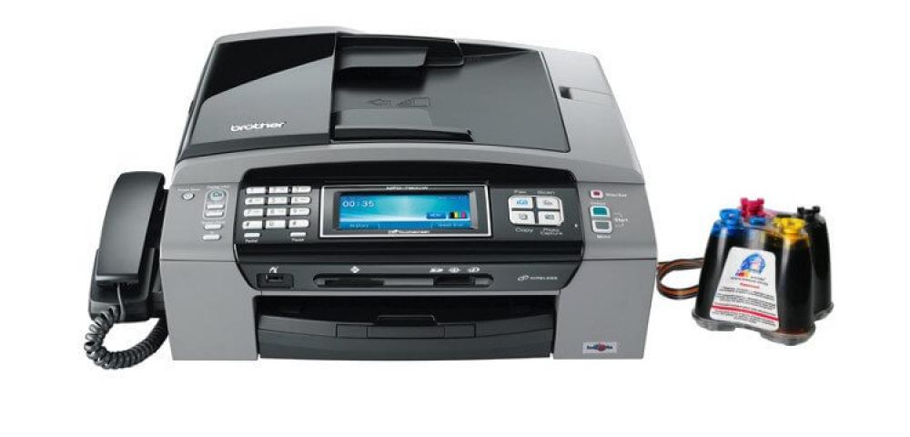 изображение МФУ Brother MFC 790CW с СНПЧ и чернилами - изображение 1