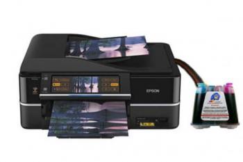 МФУ Epson Stylus Photo PX800FW с СНПЧ и чернилами МФУ Epson Stylus Photo PX800FW с СНПЧ и чернилами