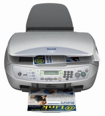 МФУ Epson Stylus CX6600 с СНПЧ и чернилами