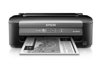 Принтер Epson WorkForce WF-M1030 с СНПЧ и чернилами