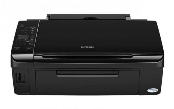 изображение МФУ Epson Stylus SX215 с ПЗК и чернилами