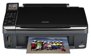 МФУ Epson Stylus SX415 с ПЗК и чернилами МФУ Epson Stylus SX415 с ПЗК и чернилами