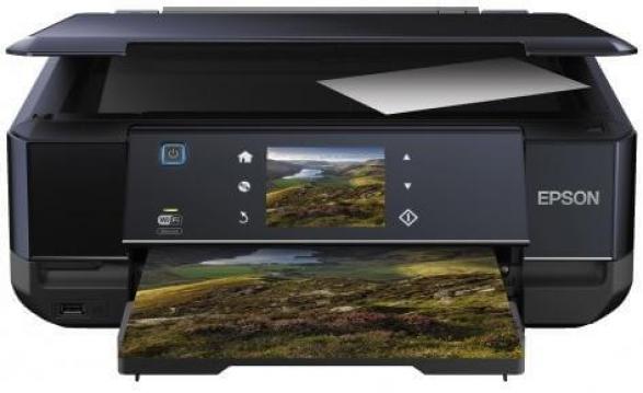 изображение МФУ Epson Expression Photo XP-750 с ПЗК и чернилами