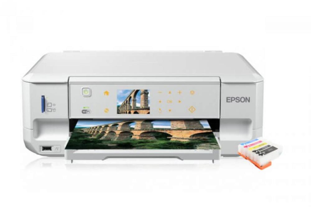 изображение МФУ Epson Expression Premium XP-605 с ПЗК и чернилами - изображение 1
