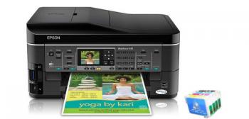 МФУ Epson WorkForce 545 с ПЗК и чернилами МФУ Epson WorkForce 545 с ПЗК и чернилами