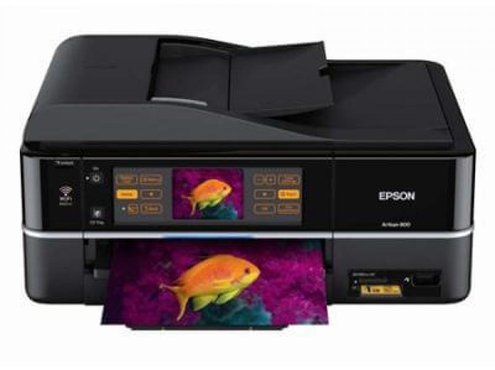 изображение МФУ Epson Artisan 700 с ПЗК и чернилами