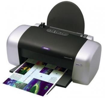 Цветной принтер Epson Stylus C63 с ПЗК и чернилами Цветной принтер Epson Stylus C63 с ПЗК и чернилами