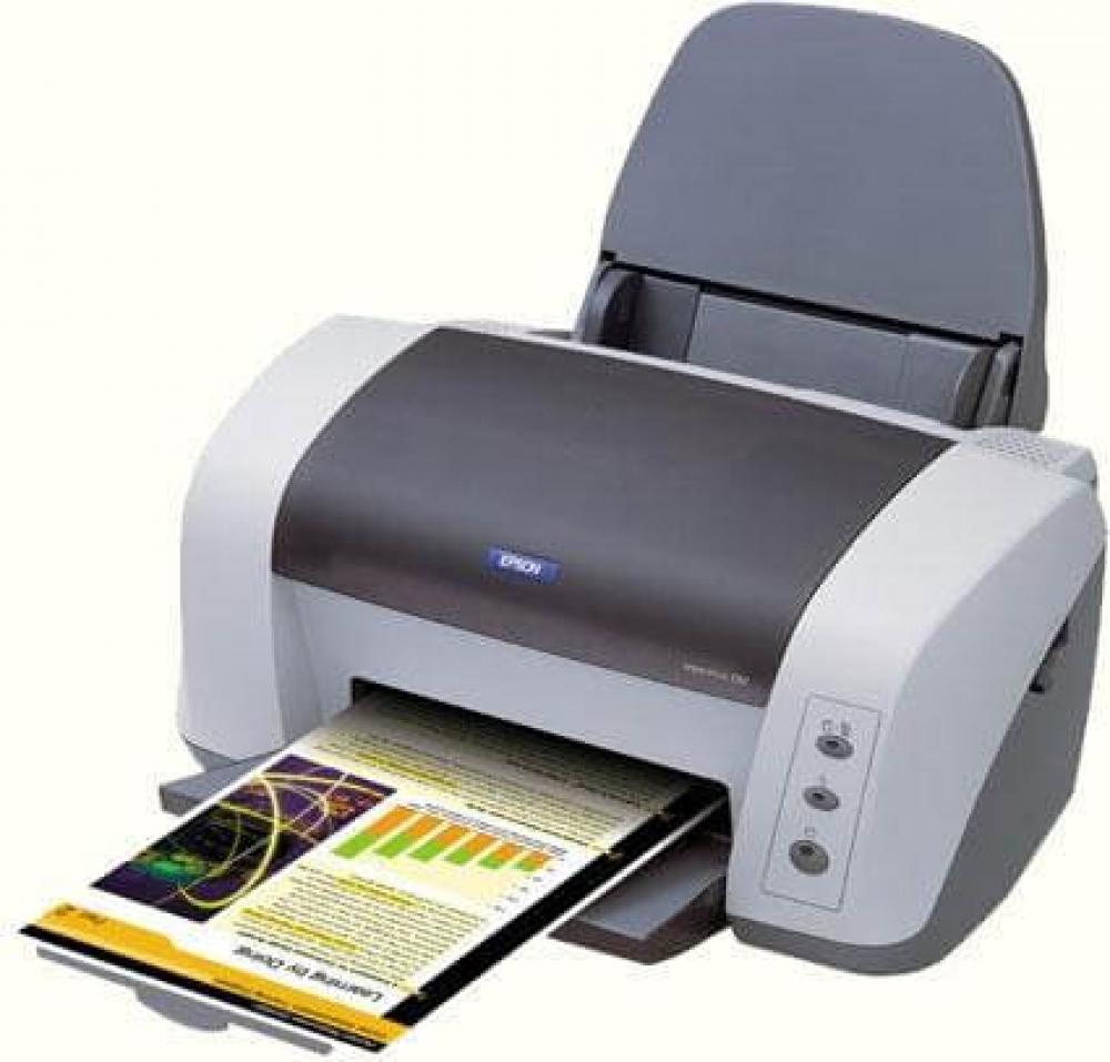 изображение Цветной принтер Epson Stylus C82 с ПЗК и чернилами - изображение 1