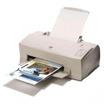 Цветной принтер Epson Stylus Color 850 с ПЗК и чернилами