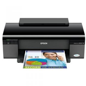 Цветной принтер Epson Stylus Office T33 с ПЗК и чернилами