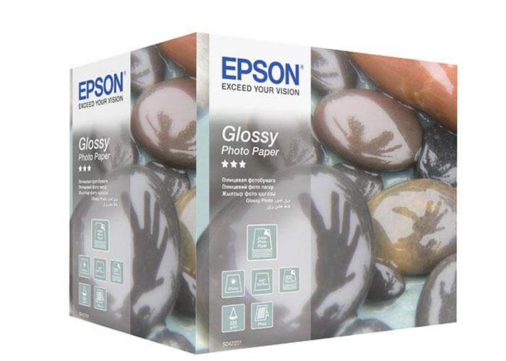 изображение Глянцевая фотобумага Epson Glossy Photo Paper 10x15cm, 225g, 500 листов