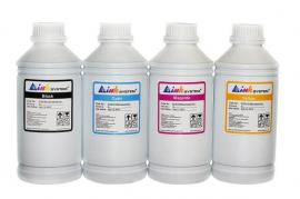 Комплект экосольвентных чернил INKSYSTEM 4 цвета (1 L) Комплект экосольвентных чернил INKSYSTEM 4 цвета (1 L)