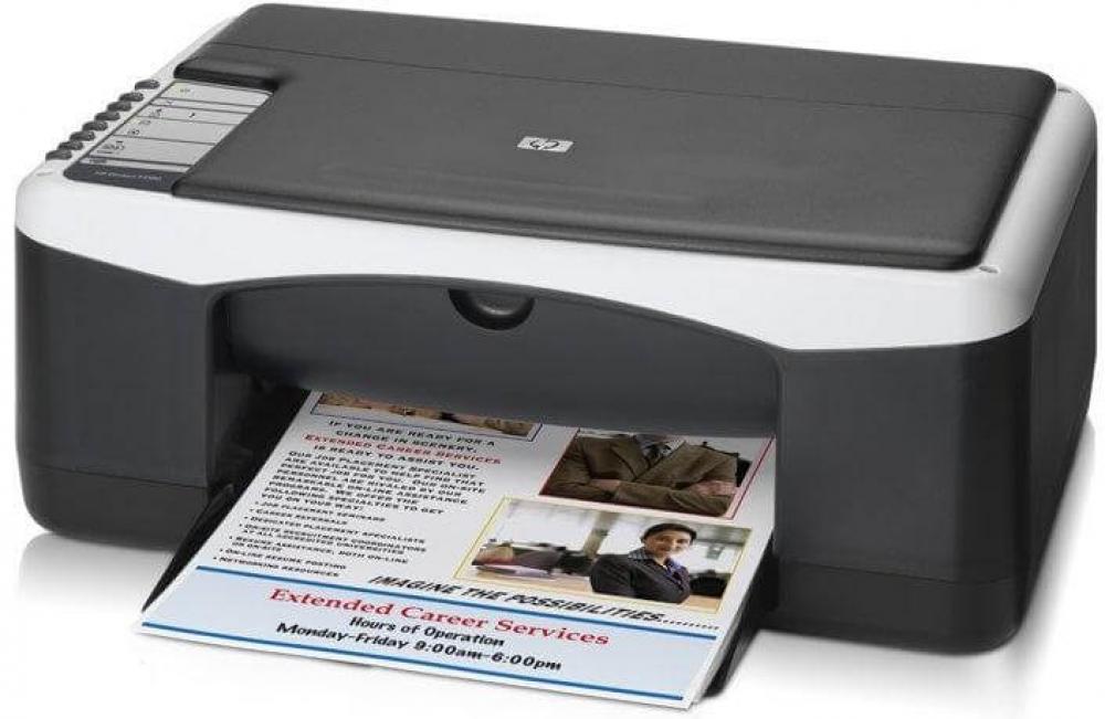 изображение МФУ HP DeskJet F2180 с СНПЧ и чернилами - изображение 1