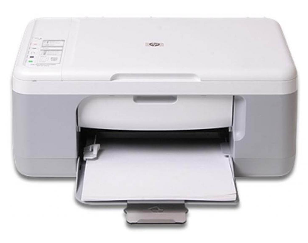 изображение МФУ HP DeskJet F2280 с СНПЧ и чернилами - изображение 1