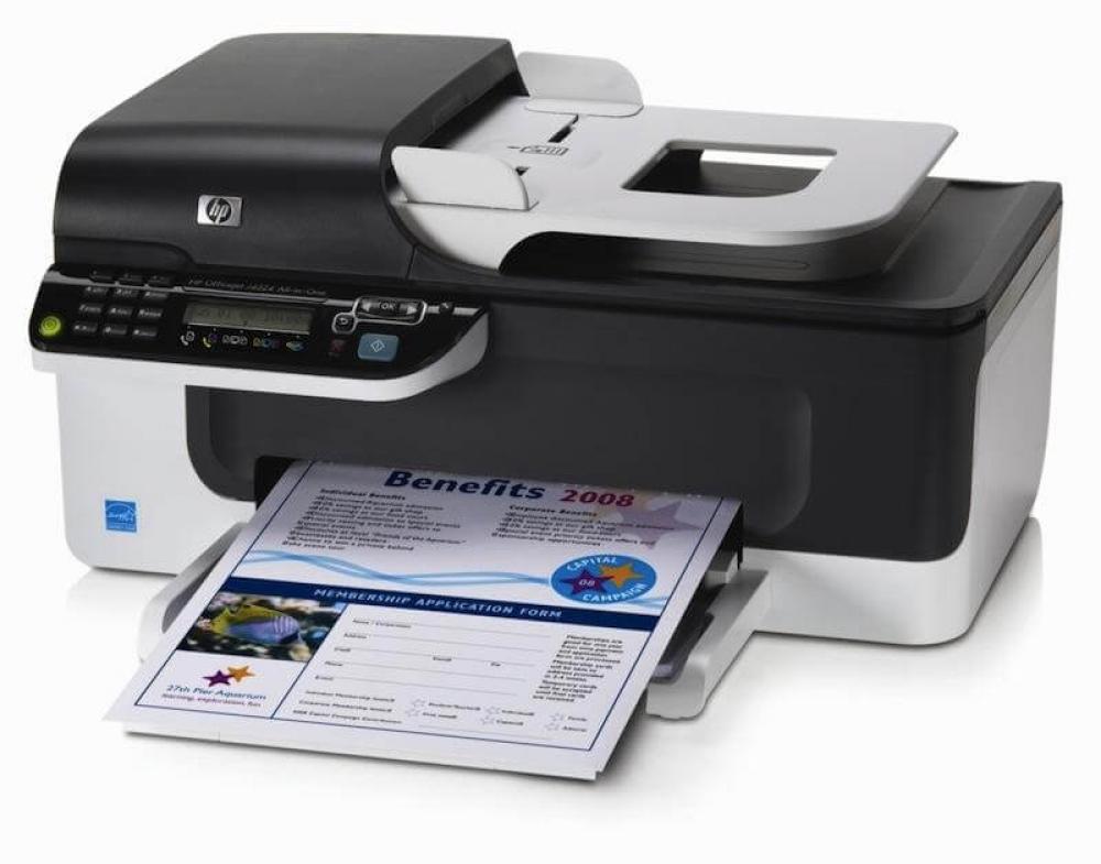 изображение МФУ HP OfficeJet J4524 с СНПЧ и чернилами - изображение 1