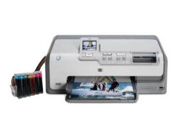МФУ HP Photosmart C6383 с СНПЧ и чернилами