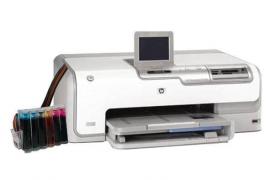 Принтер HP Photosmart D7263 с СНПЧ и чернилами Принтер HP Photosmart D7263 с СНПЧ и чернилами
