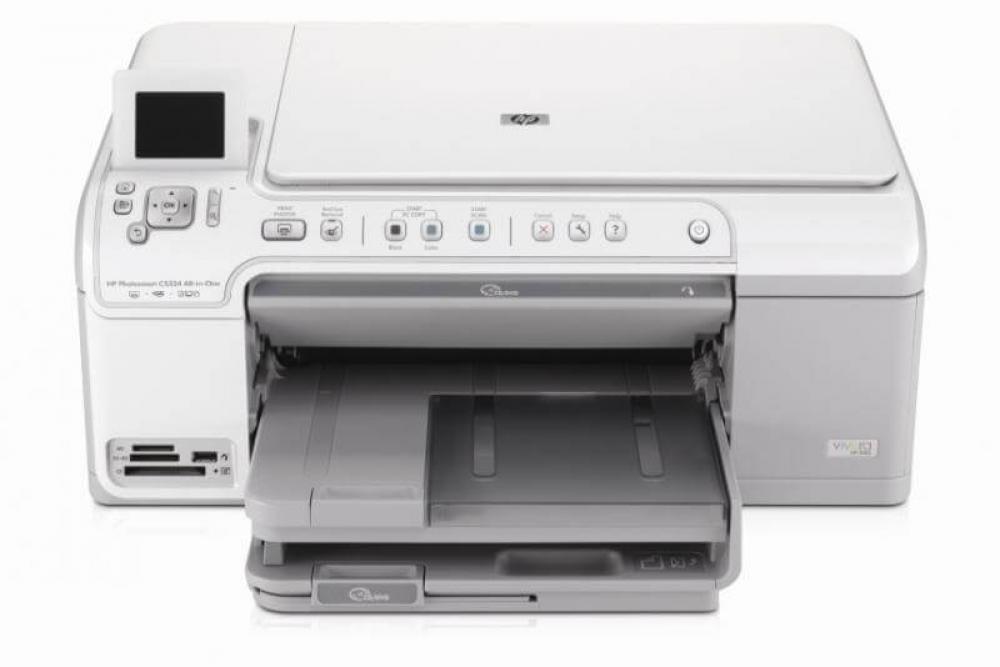 изображение МФУ HP PhotoSmart C5324 с СНПЧ и чернилами - изображение 1