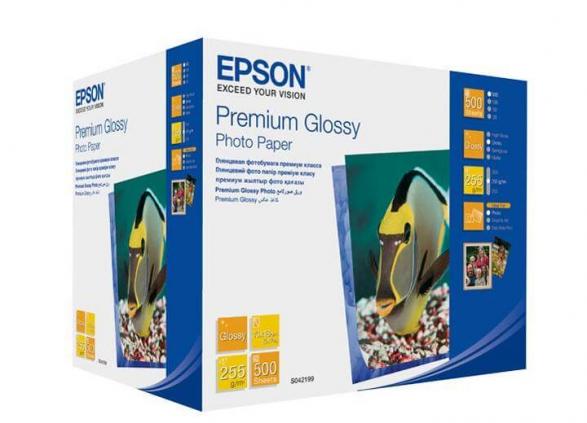 изображение Глянцевая фотобумага Premium Glossy photo paper Epson 13х18, 225g, 500 листов