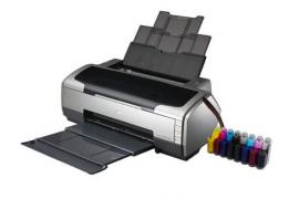 Принтер Epson Stylus Photo R1800 с СНПЧ и чернилами Принтер Epson Stylus Photo R1800 с СНПЧ и чернилами