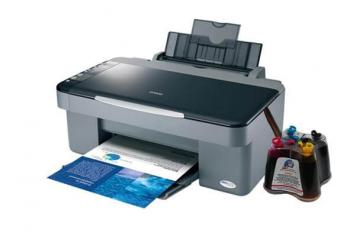 МФУ Epson Stylus CX3900 с СНПЧ и чернилами
