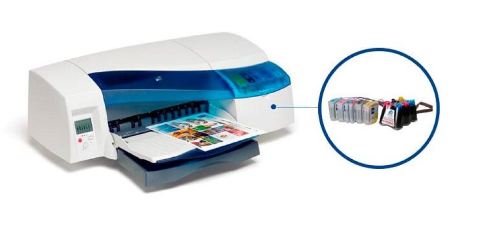 изображение Плоттер HP DesignJet 20 с СНПЧ и чернилами - изображение 1