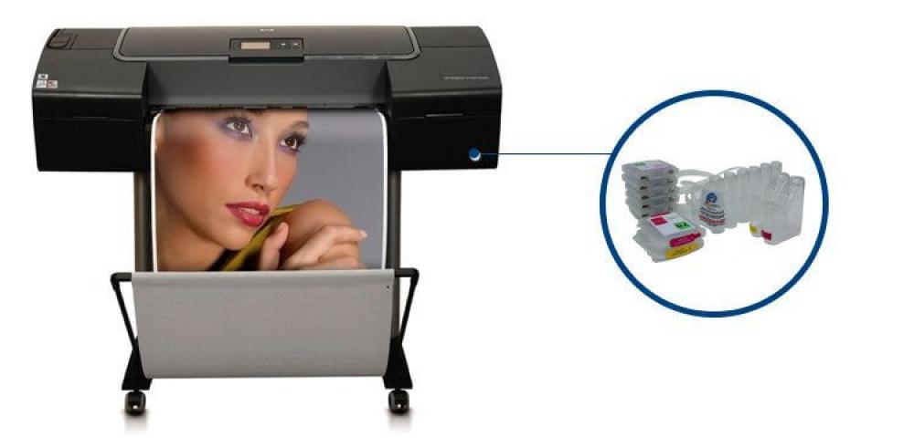 изображение Плоттер HP DesignJet Z2100 с СНПЧ и чернилами - изображение 1