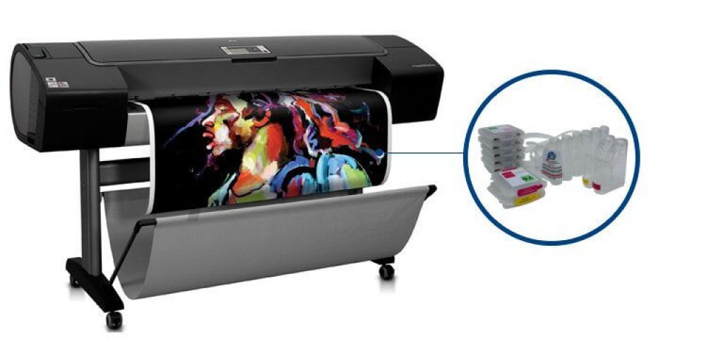 изображение Плоттер HP DesignJet Z3200 с СНПЧ и чернилами - изображение 1