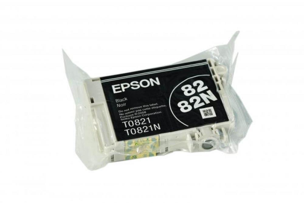 изображение Картридж Epson T0821 Black (чёрный) код C13T08214A10 изображение Картридж Epson T0821 Black (чёрный) код C13T08214A10