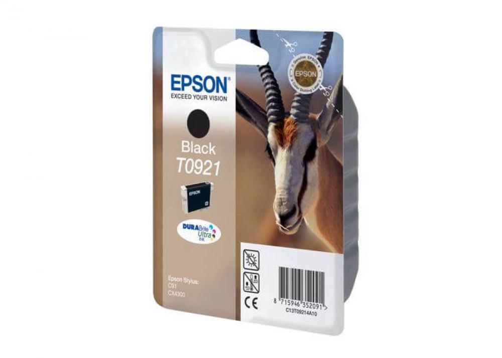 изображение Картридж Epson T0921 Black (черный) код C13T09214A10 изображение Картридж Epson T0921 Black (черный) код C13T09214A10