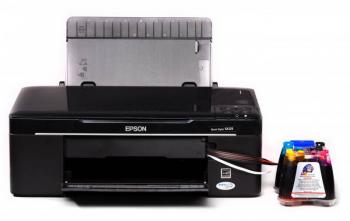 МФУ Epson Stylus SX125 с СНПЧ и чернилами МФУ Epson Stylus SX125 с СНПЧ и чернилами