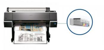 Плоттер Epson Stylus Pro 9700 с ПЗК и чернилами Плоттер Epson Stylus Pro 9700 с ПЗК и чернилами