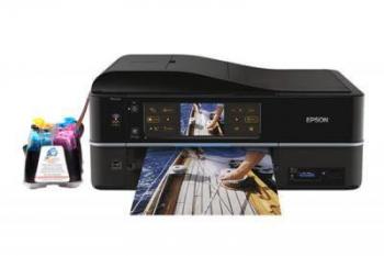 МФУ Epson Stylus Photo PX820FWD с СНПЧ и чернилами