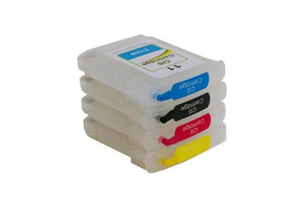 изображение Перезаправляемые картриджи для HP Designjet 800PS (картриджи 10, 11, 82) - изображение 1