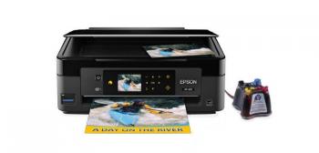 МФУ Epson Expression Home XP-410 с СНПЧ и чернилами