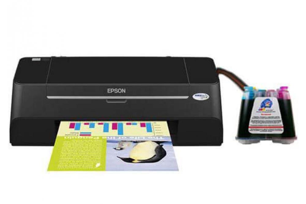 изображение Принтер Epson Stylus S21 с СНПЧ и чернилами - изображение 1