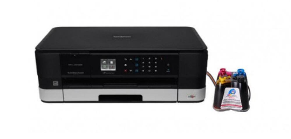 изображение МФУ Brother MFC-J4310DW с СНПЧ и чернилами - изображение 1
