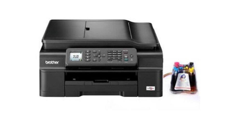 изображение МФУ Brother MFC-J470DW с СНПЧ и чернилами - изображение 1
