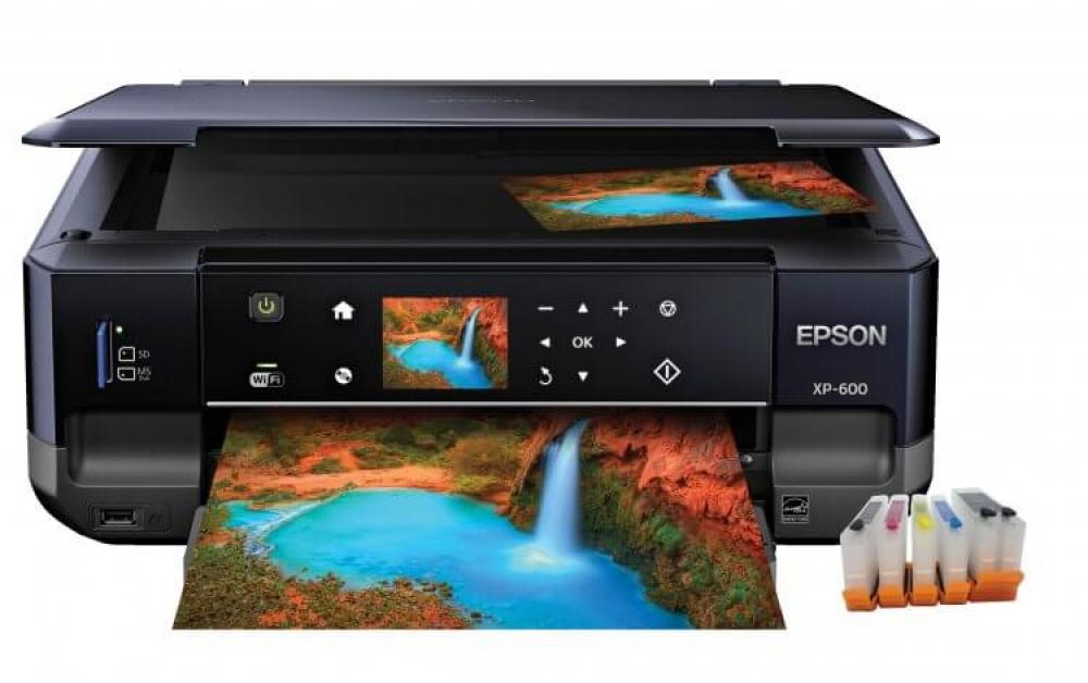 изображение МФУ Epson Expression Premium XP-600 с ПЗК и чернилами (Рус) - изображение 1