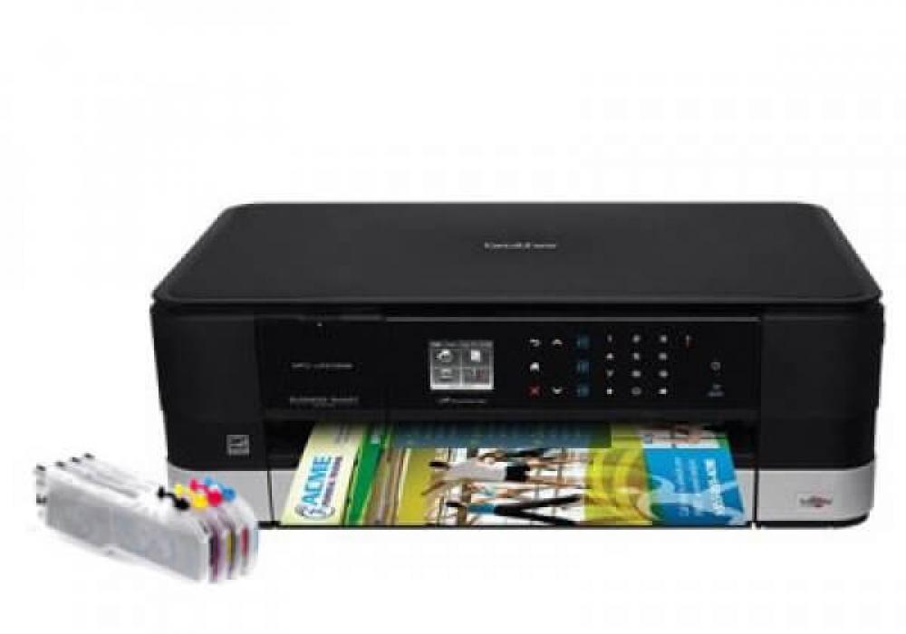 изображение МФУ Brother MFC-J4310DW с ПЗК и чернилами - изображение 1