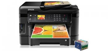 МФУ Epson WorkForce WF-3530 с ПЗК и чернилами МФУ Epson WorkForce WF-3530 с ПЗК и чернилами